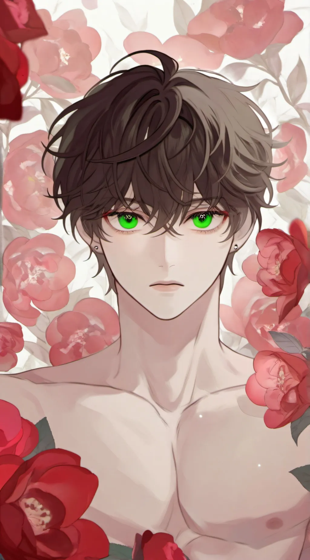 ai character: Justin  background