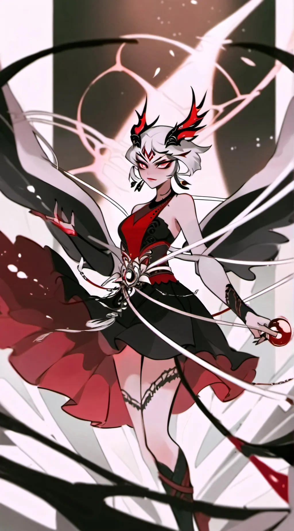 ai character: carmilla  background