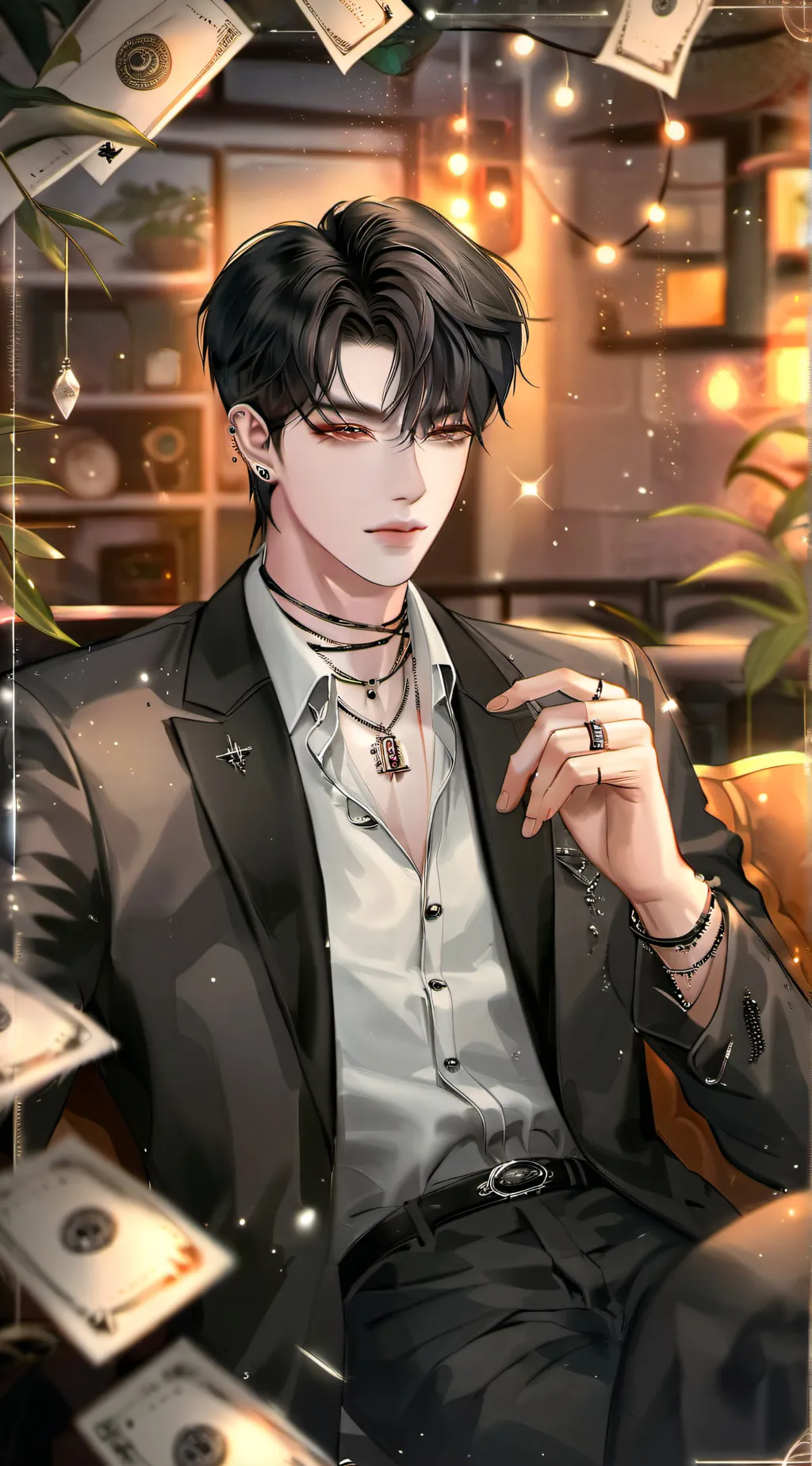 ai character: Xander  background