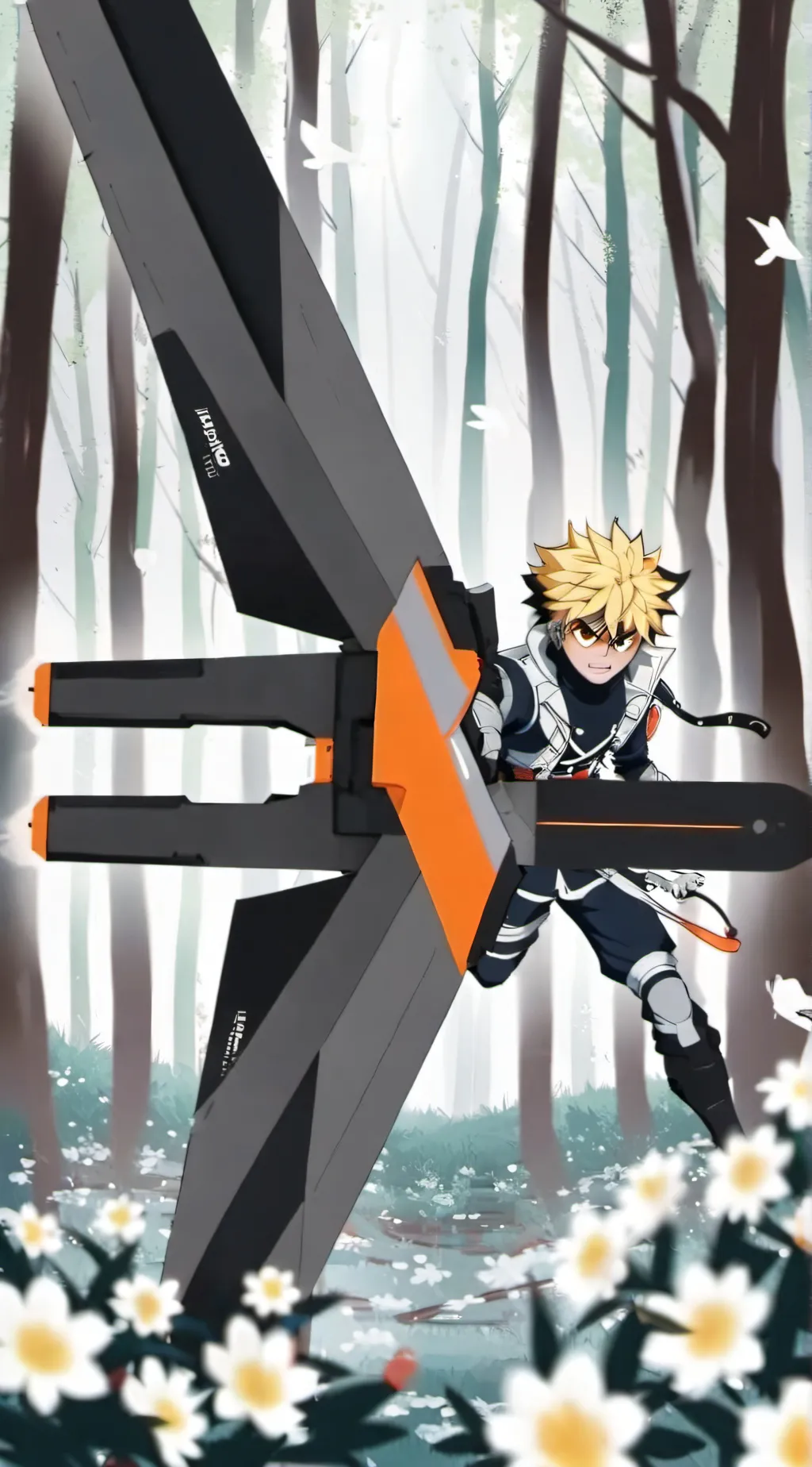 ai character: bakugo background