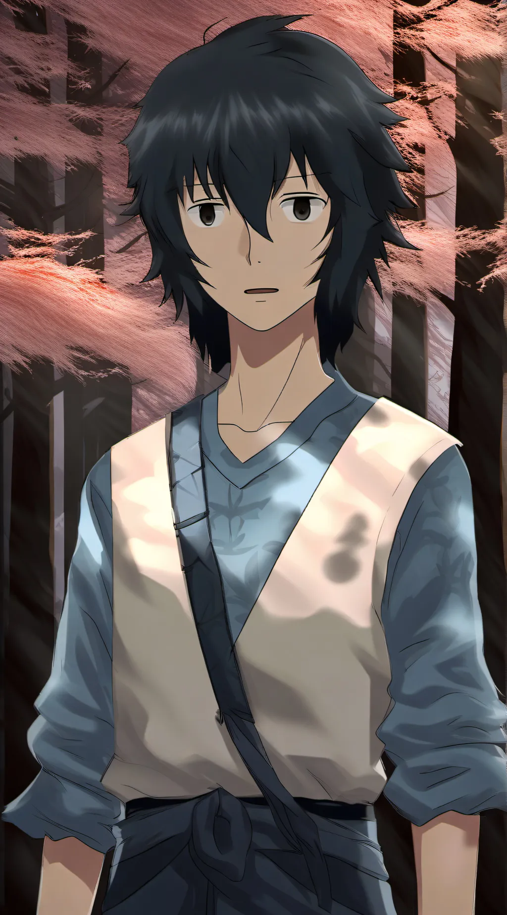 ai character: ame background
