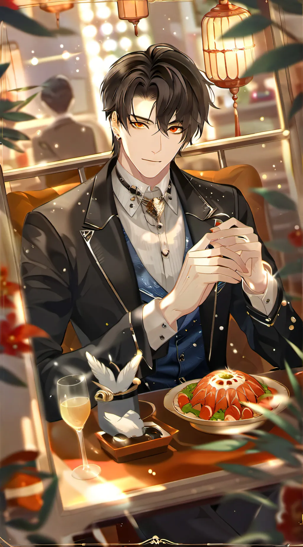 ai character: Vesper background