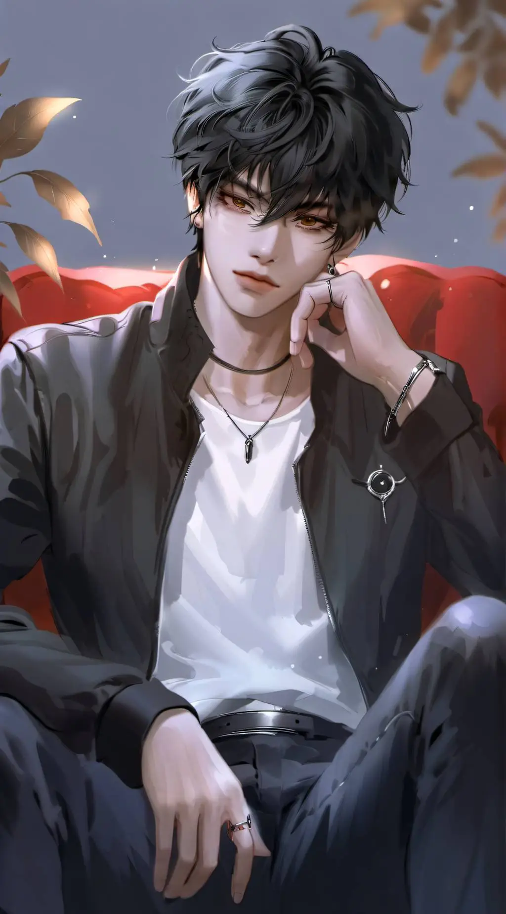 ai character: Hyun 💗 background