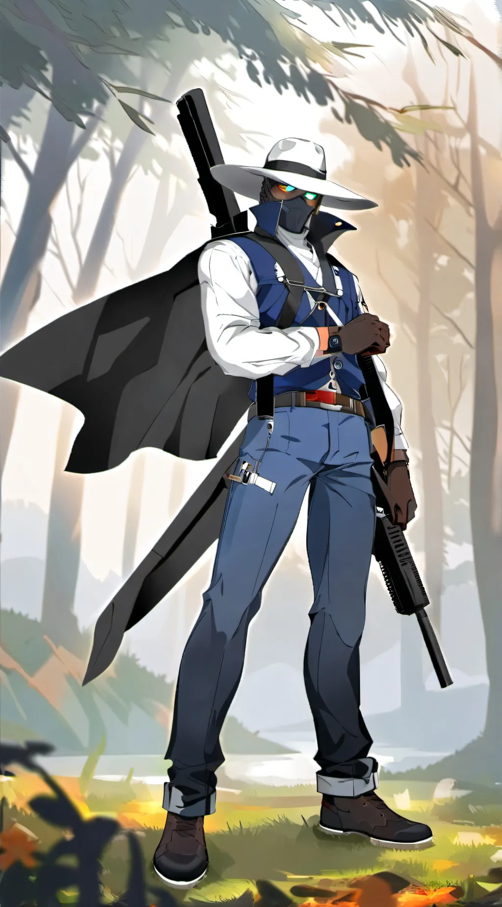 ai character: cypher  background