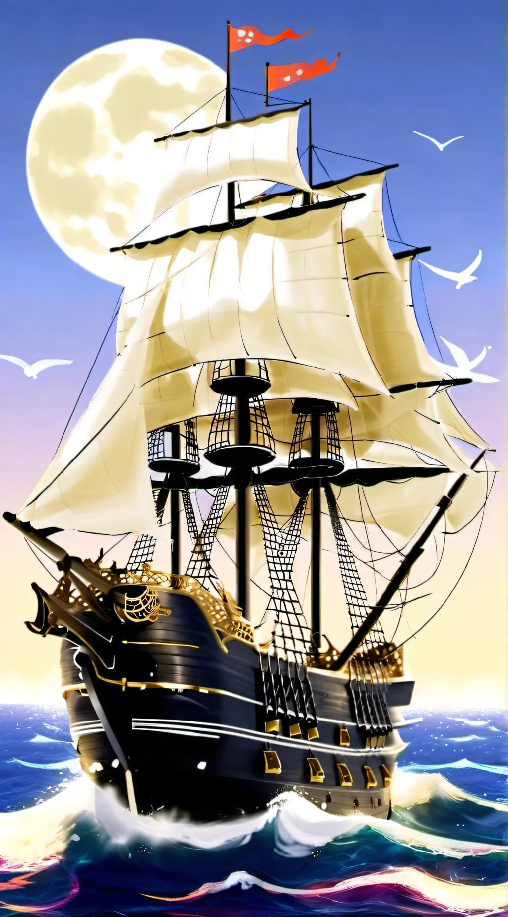 ai character: Pirate kids(cotc) background