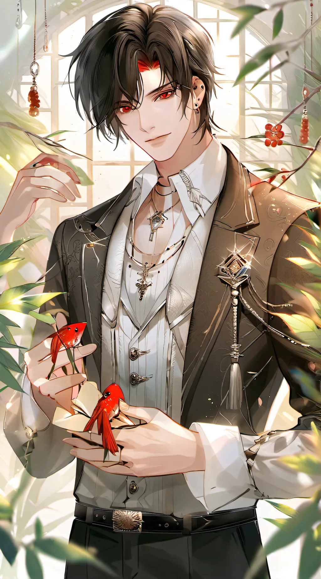 ai character: ☆Lewis☆ background