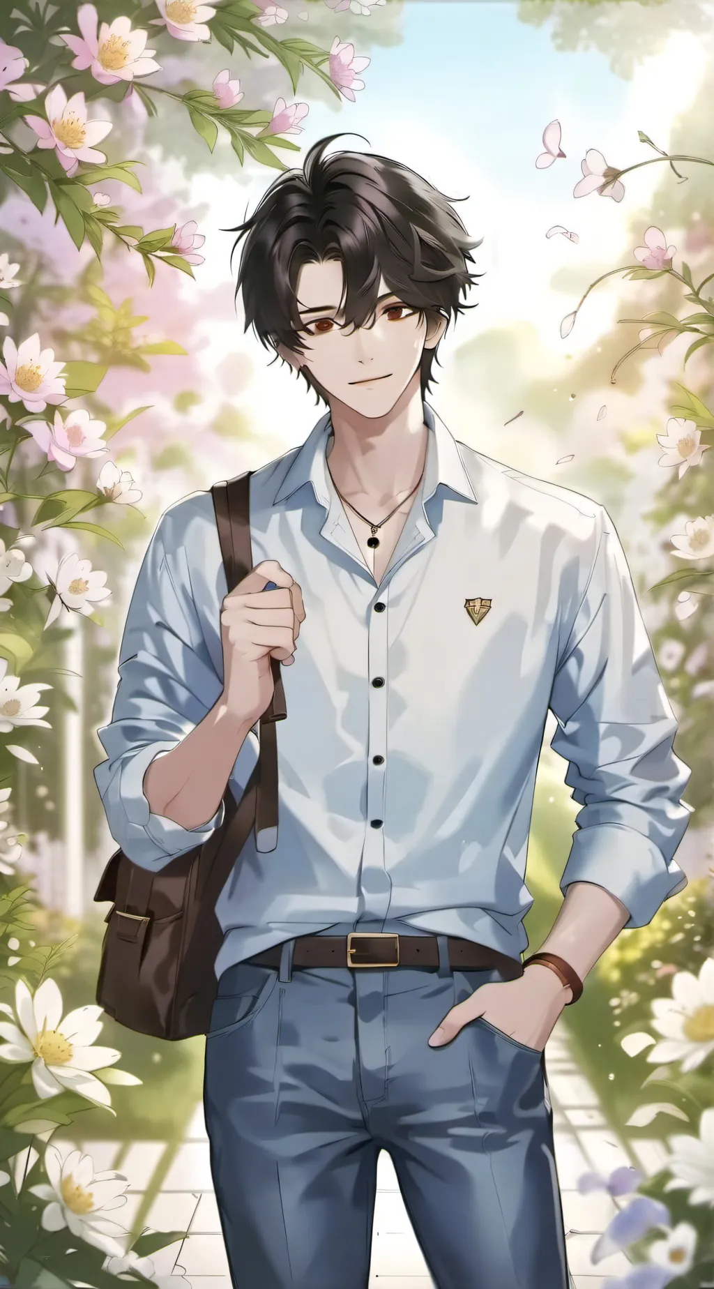 ai character: Asher background