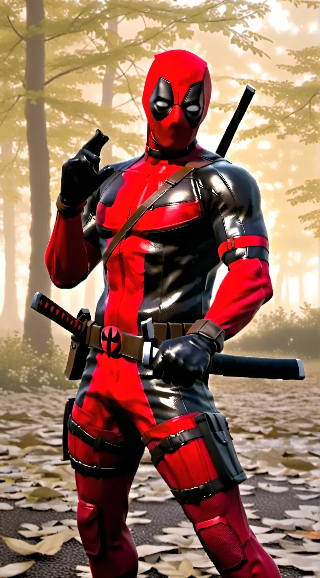 ai character: Deadpool background