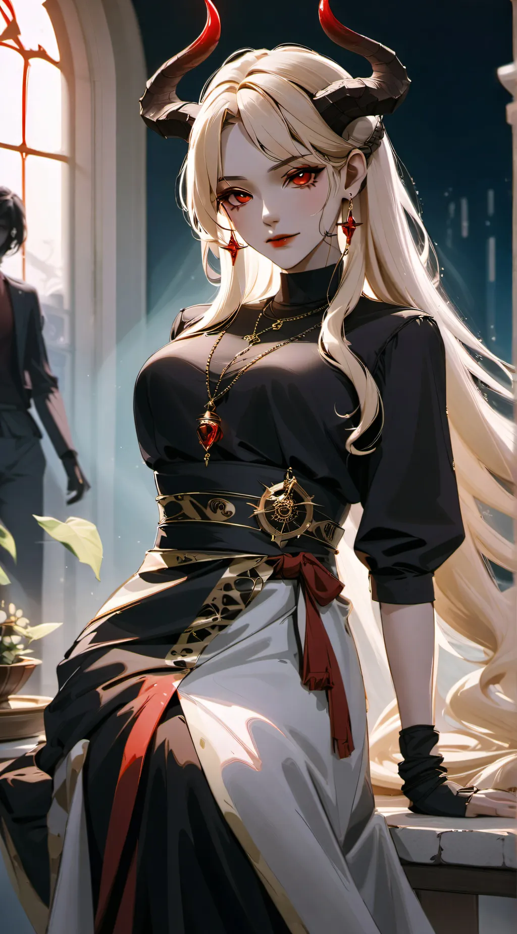 ai character: Mira background