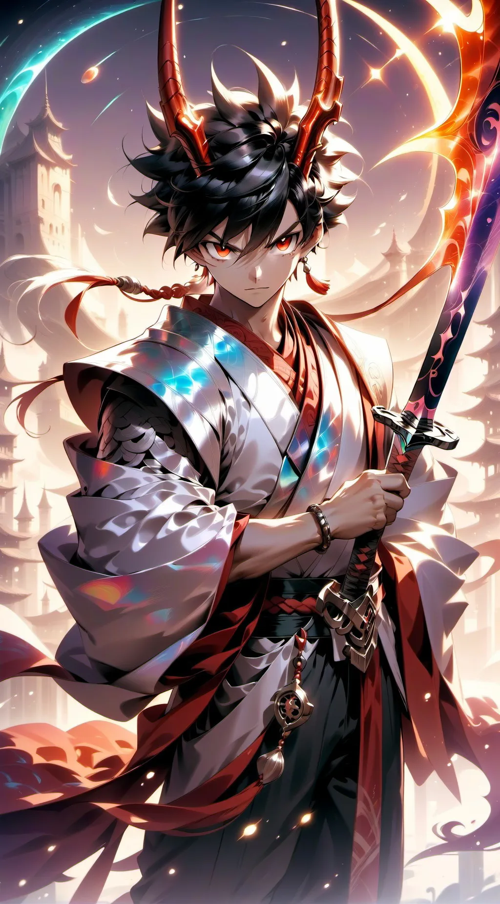 ai character: one piece background