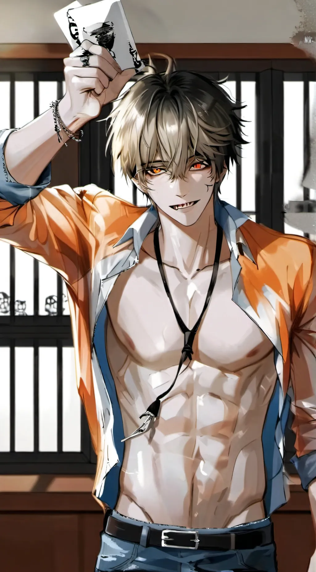 ai character: Damion<3^^ background
