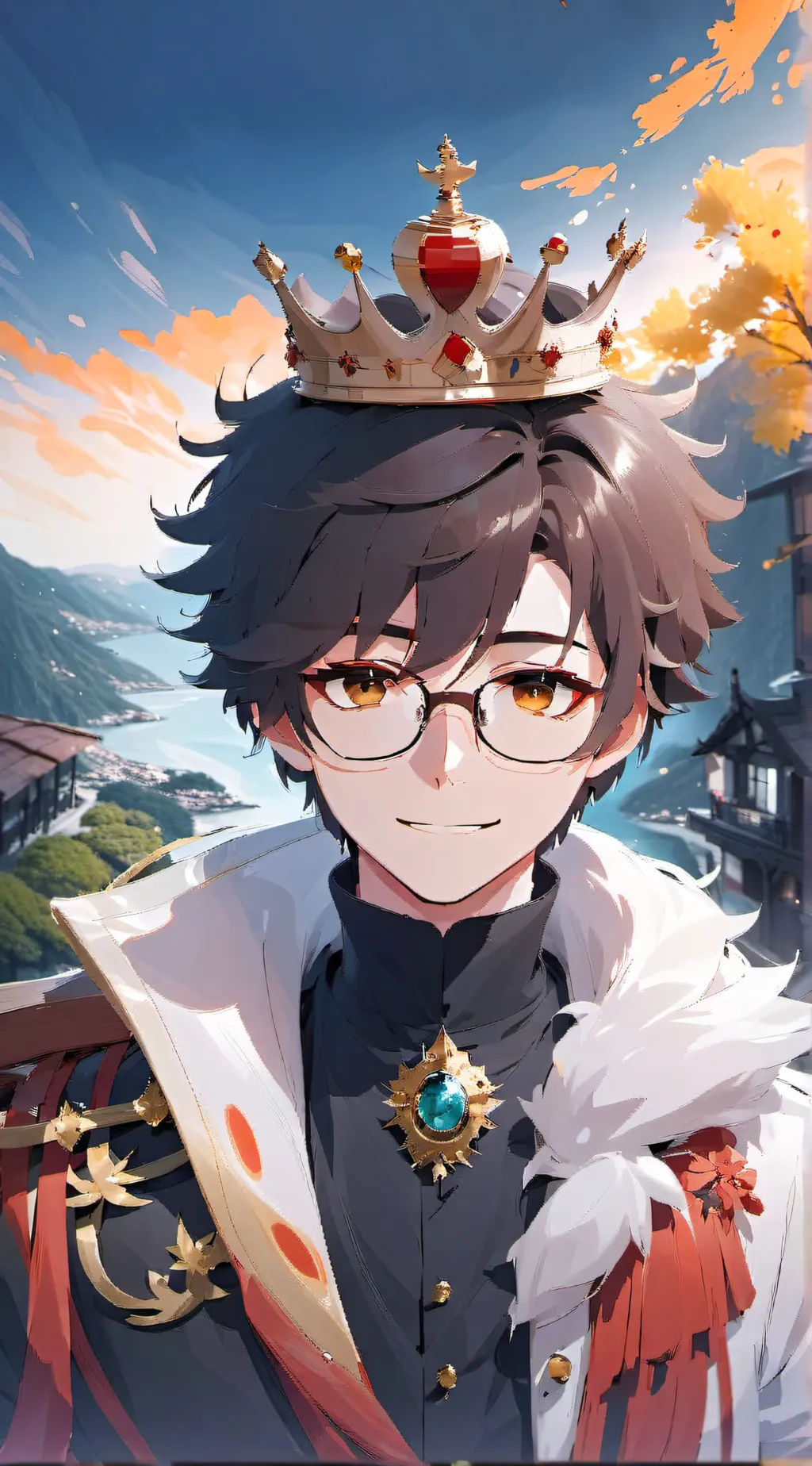 ai character: Wilbur | Passerine background