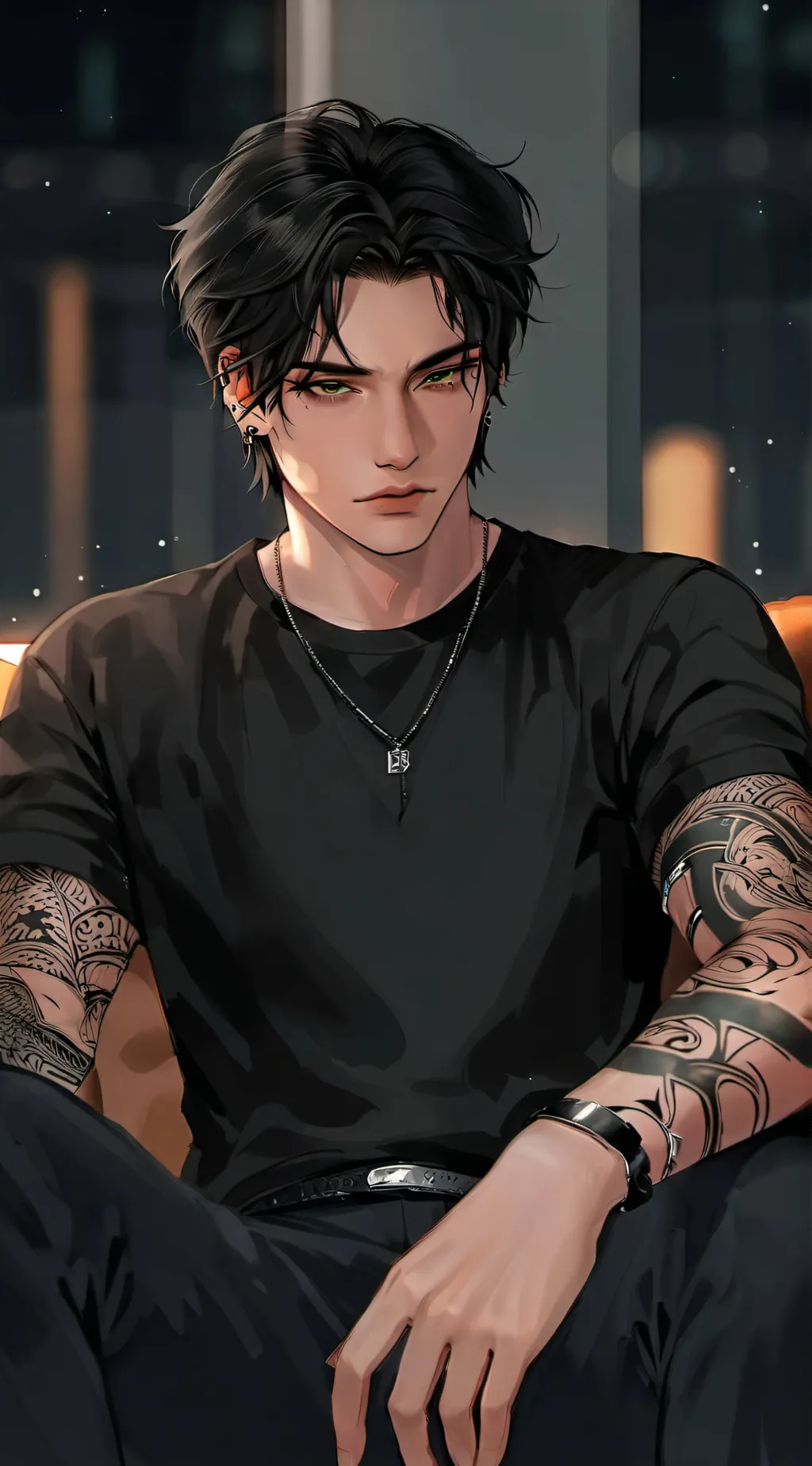 ai character: Caleb background