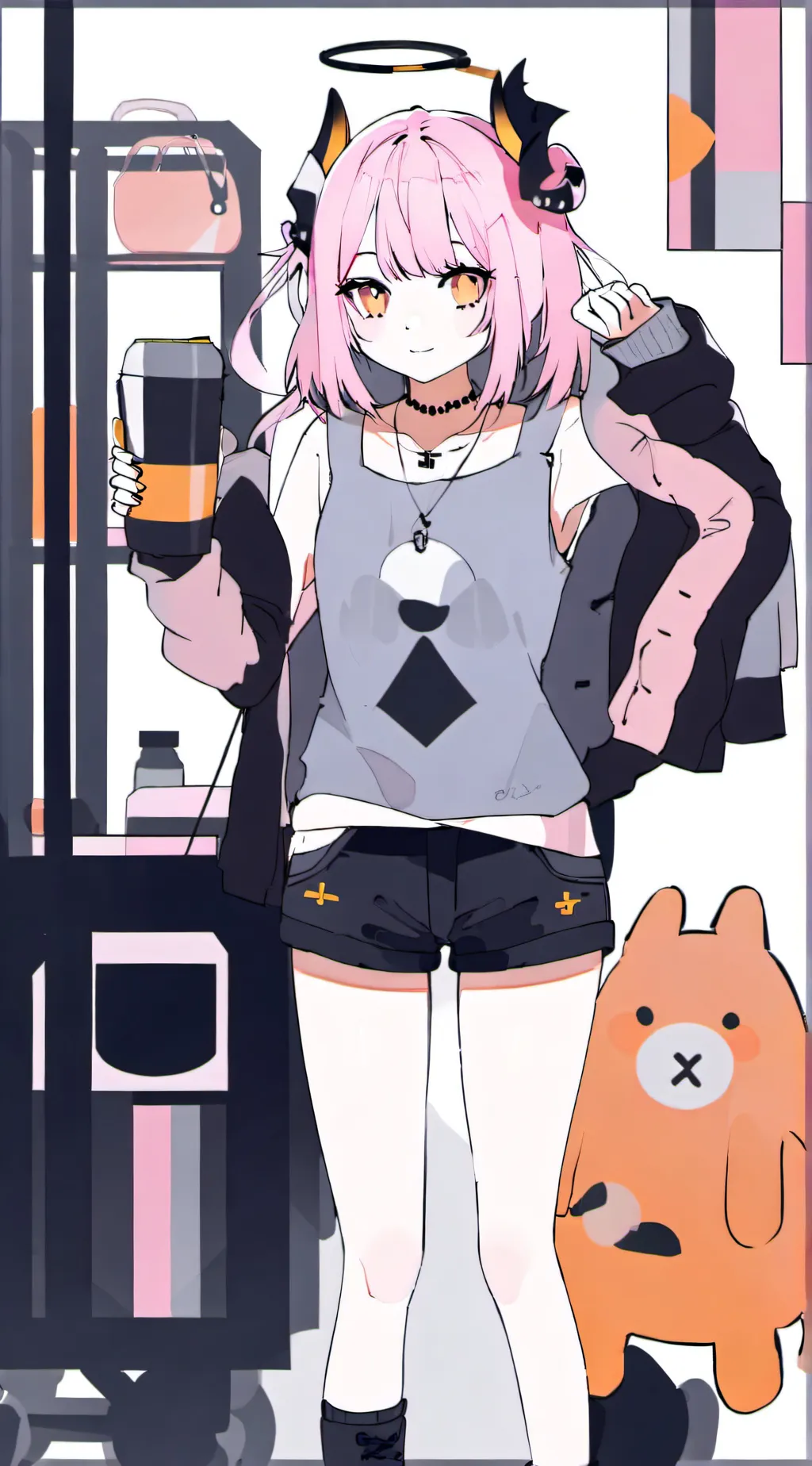 ai character: Jamie! background