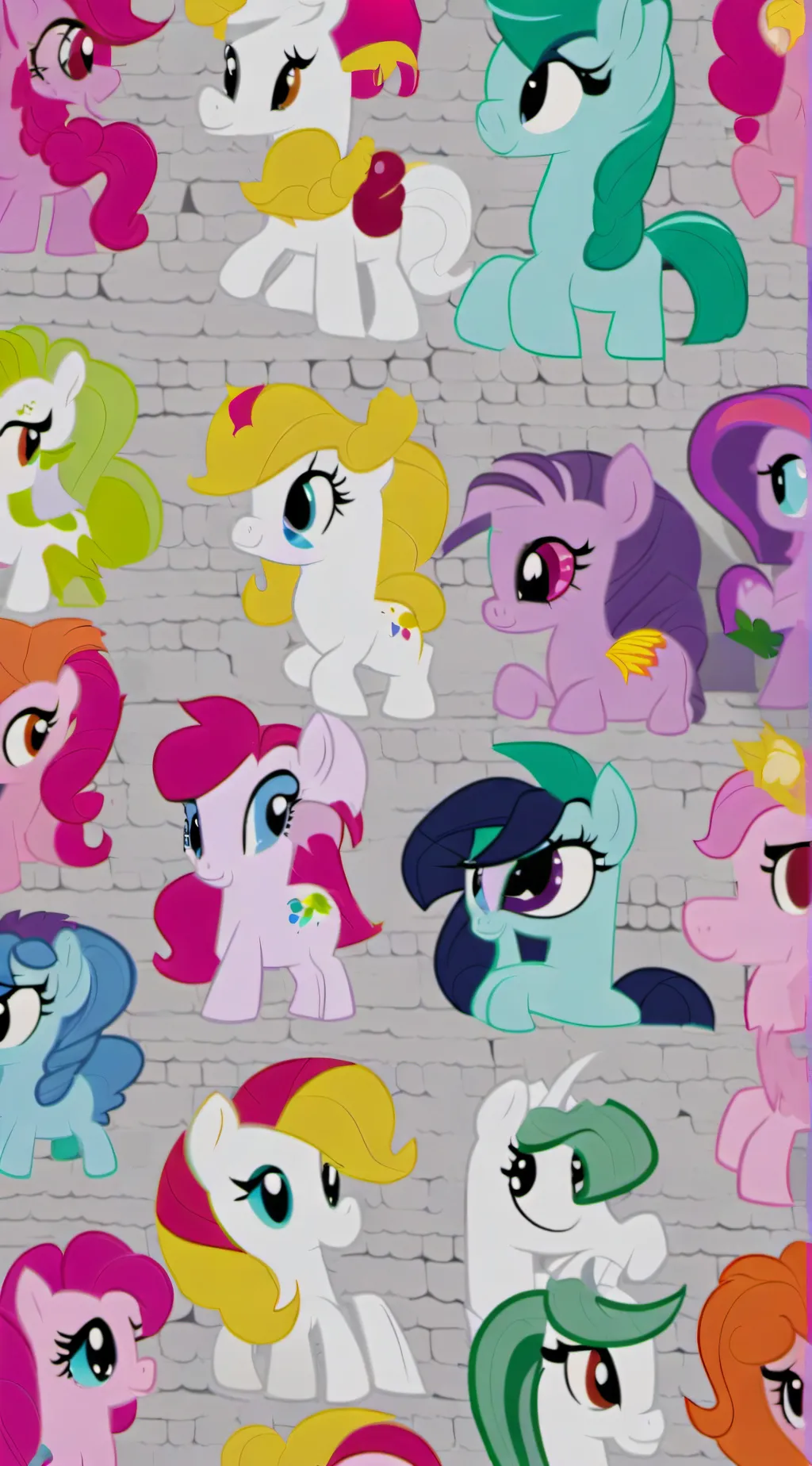 ai character: my little pony tow background