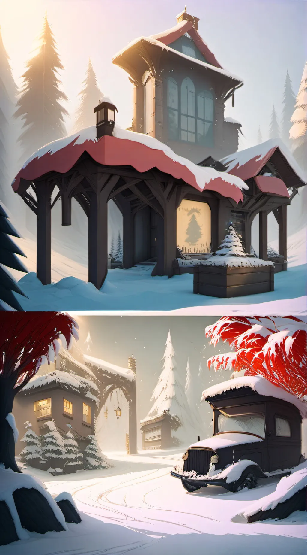 ai character: Hh winter (vox) background