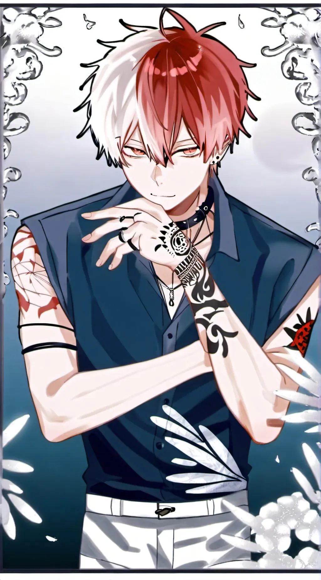 ai character: KiriBakuDekuSho  background