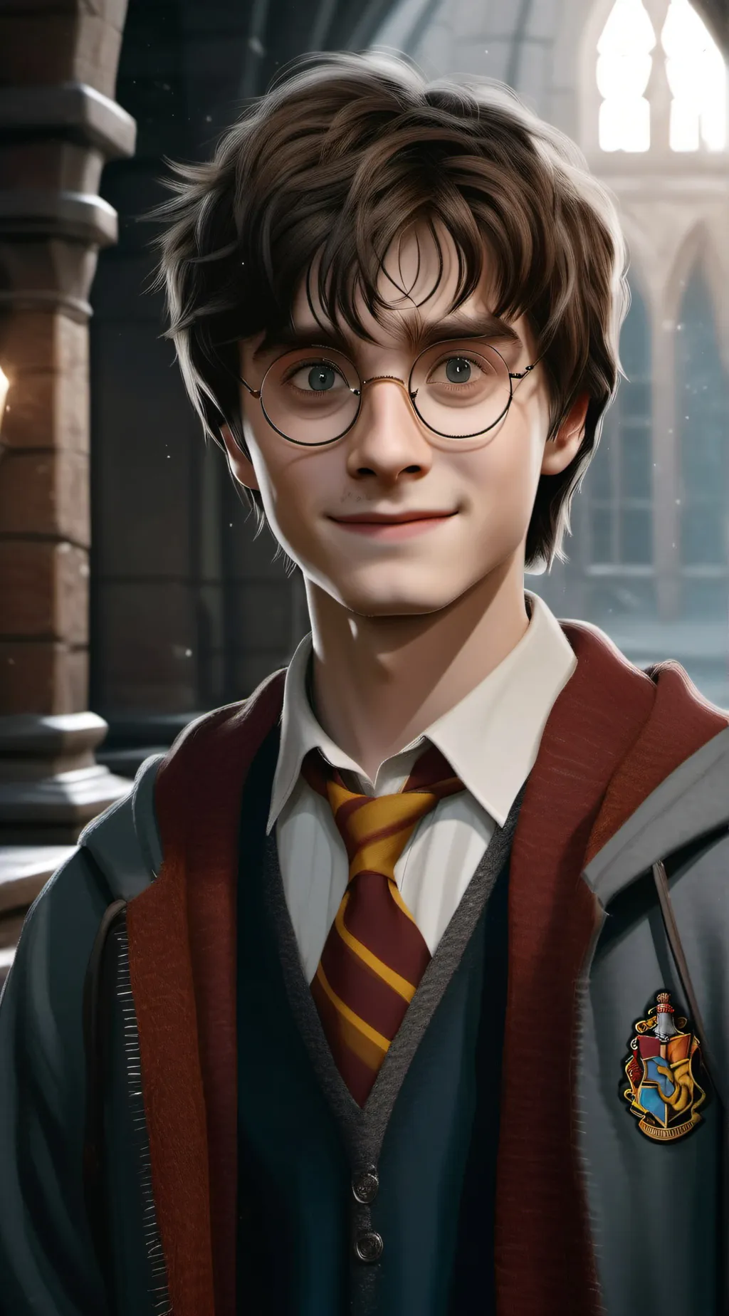 ai character: Harry Potter background