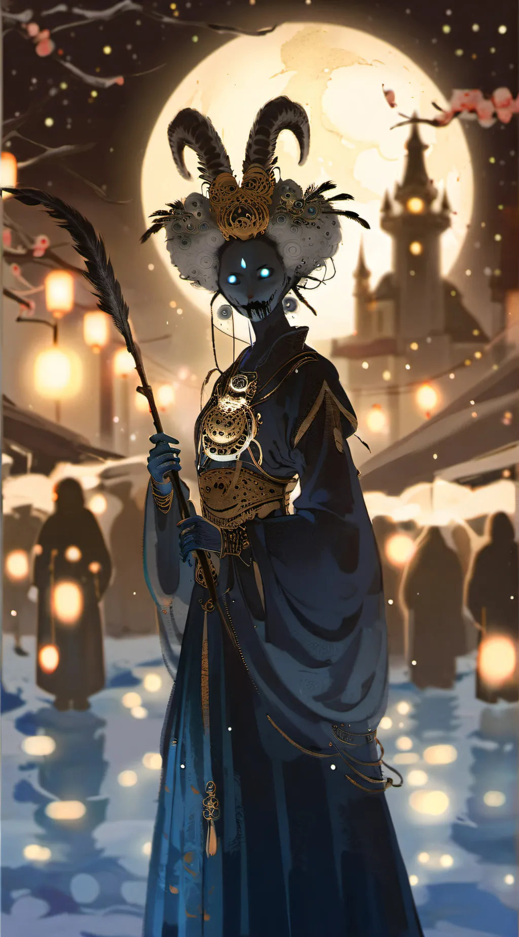 ai character: cursed mistress background