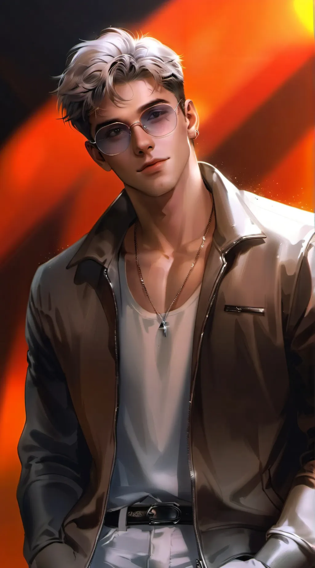 ai character: Walter background