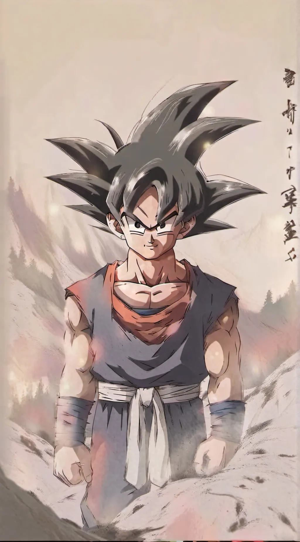 ai character: Goku background
