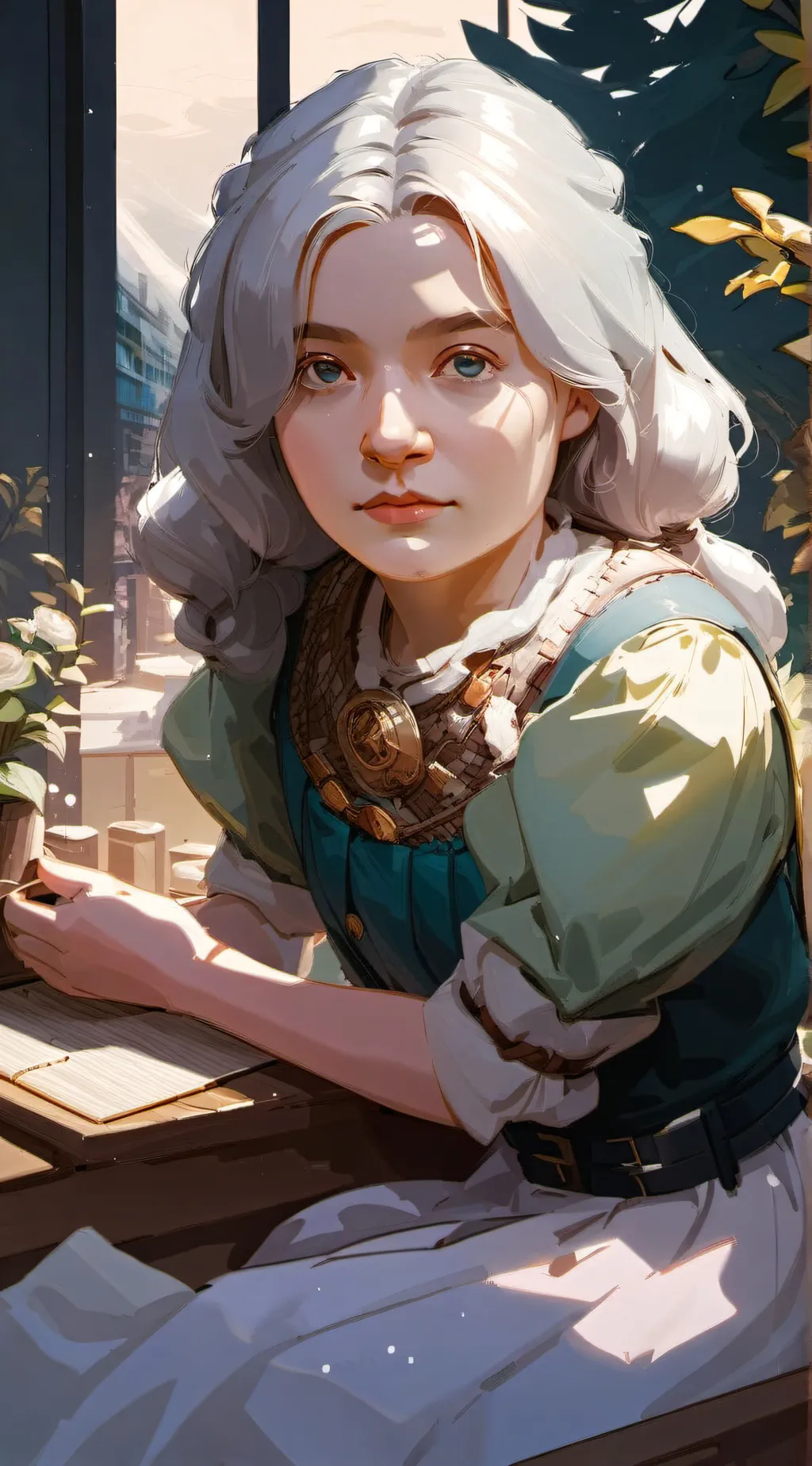 ai character: Lexi background