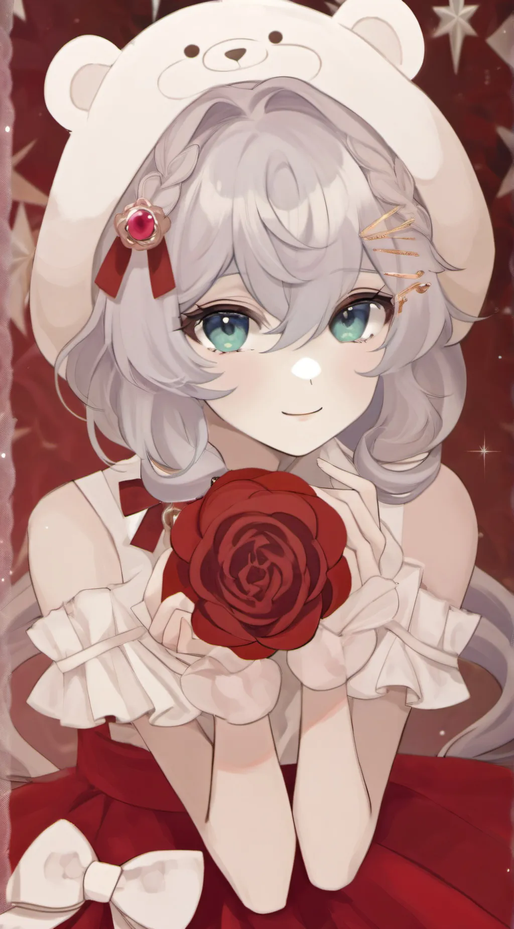 ai character: Ella  background