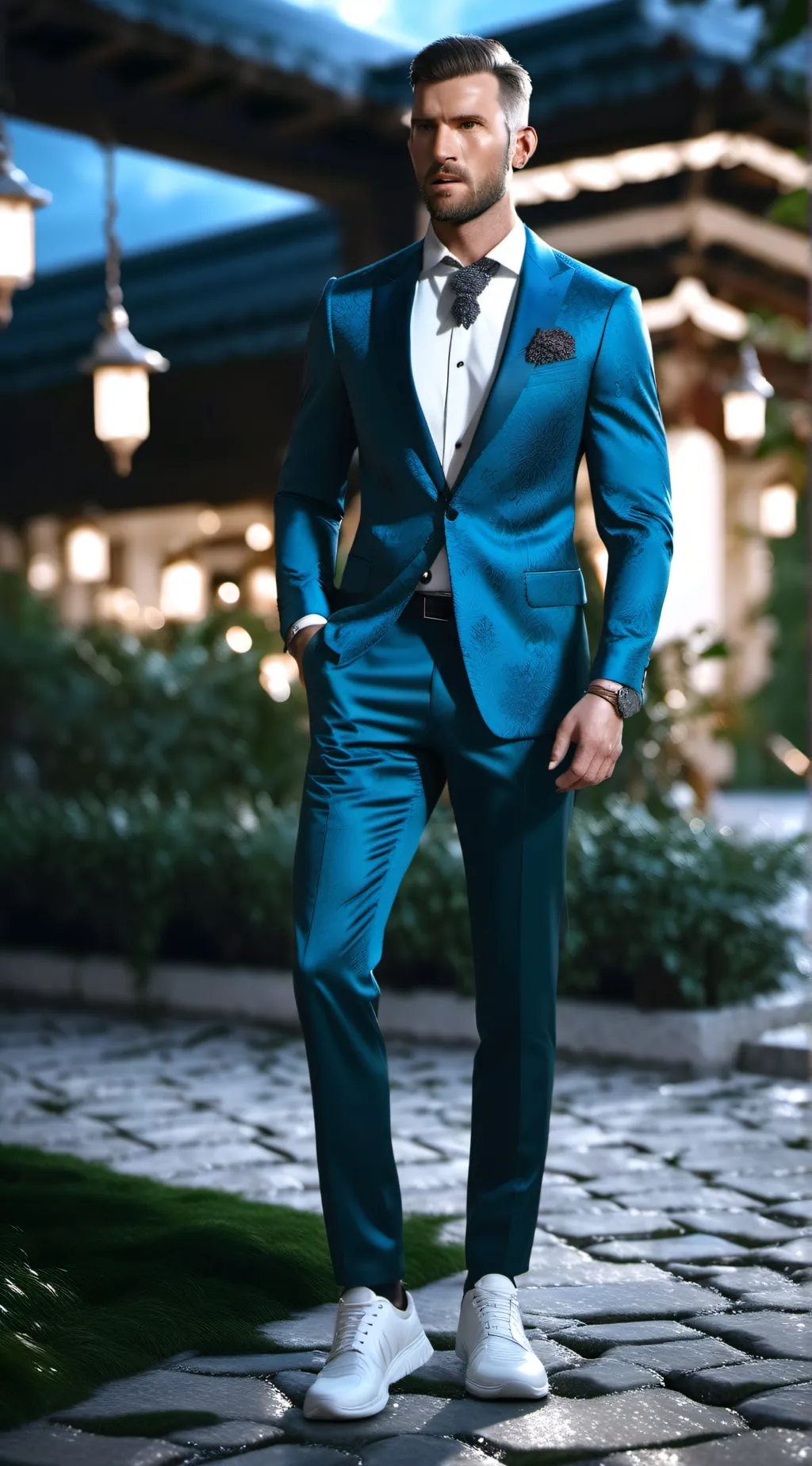 ai character: Max background