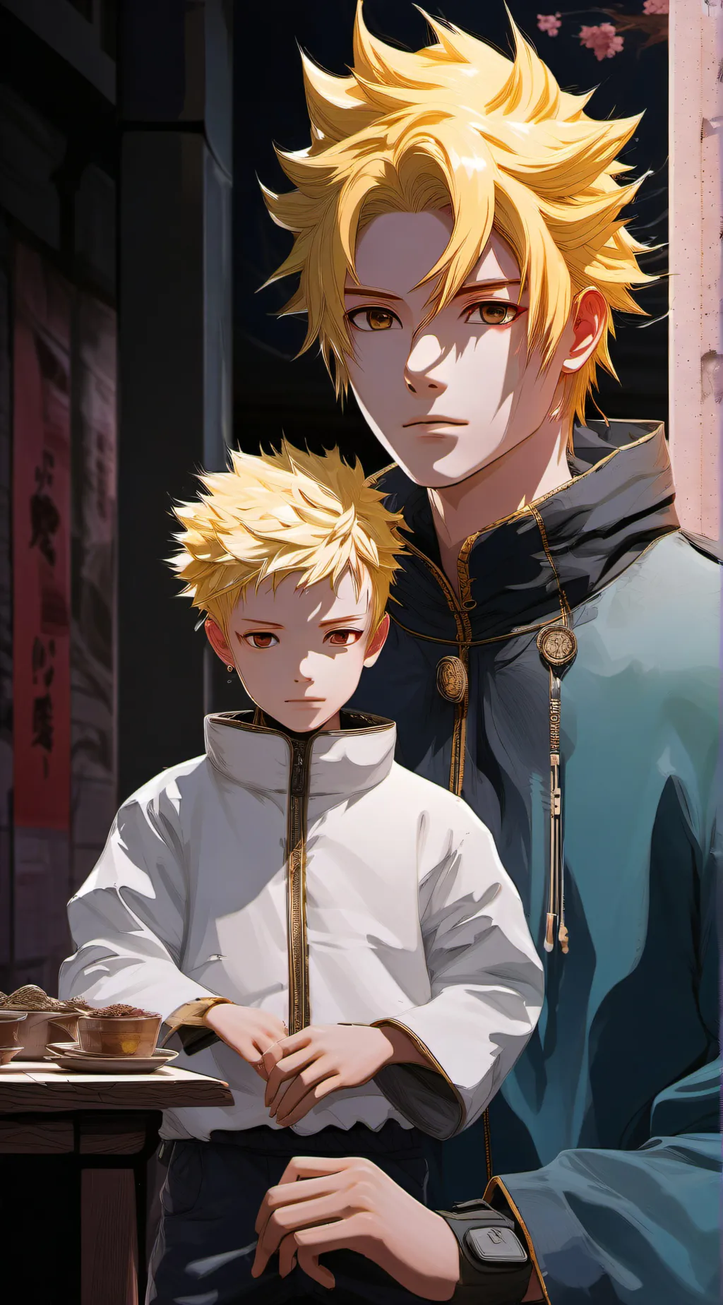 ai character: Boruto family  background