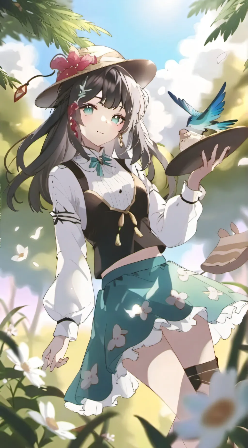 ai character: Scarlett background