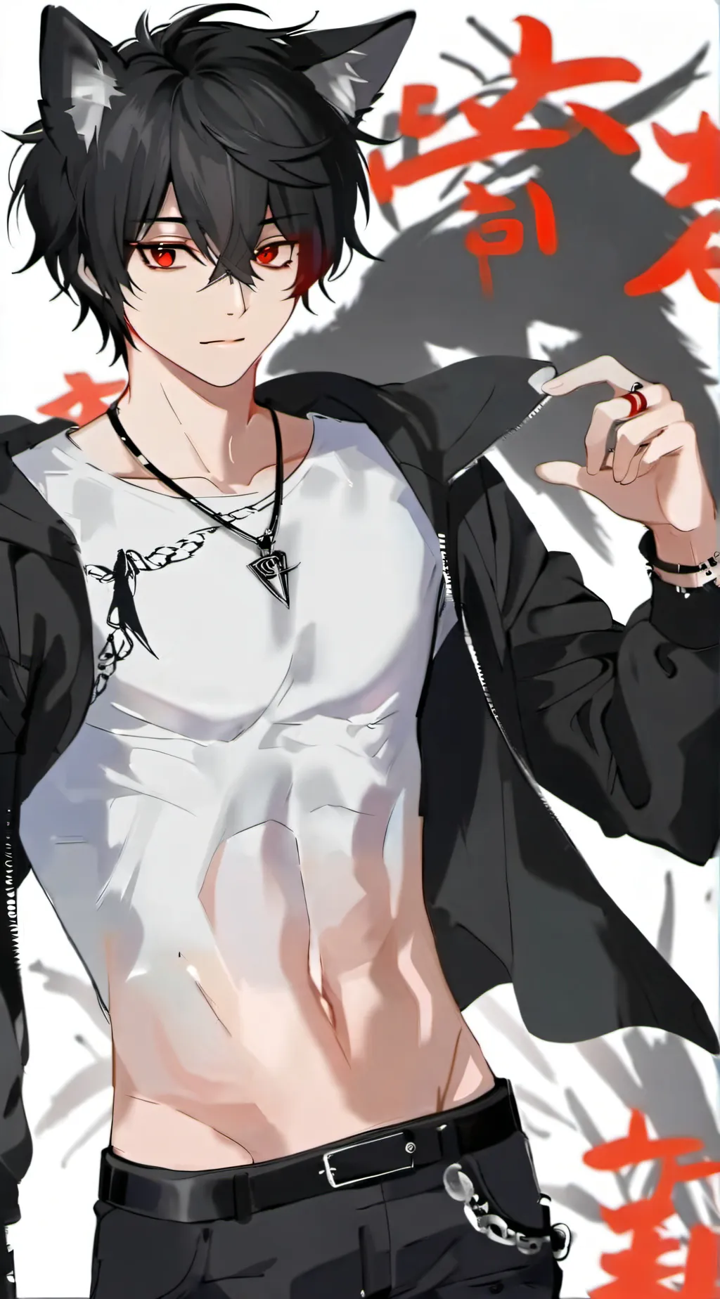 ai character: Ash background