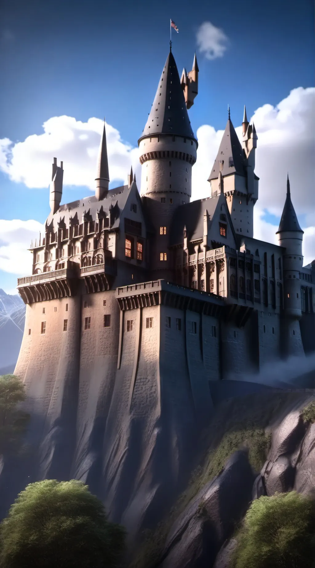ai character: Harry Potter  background