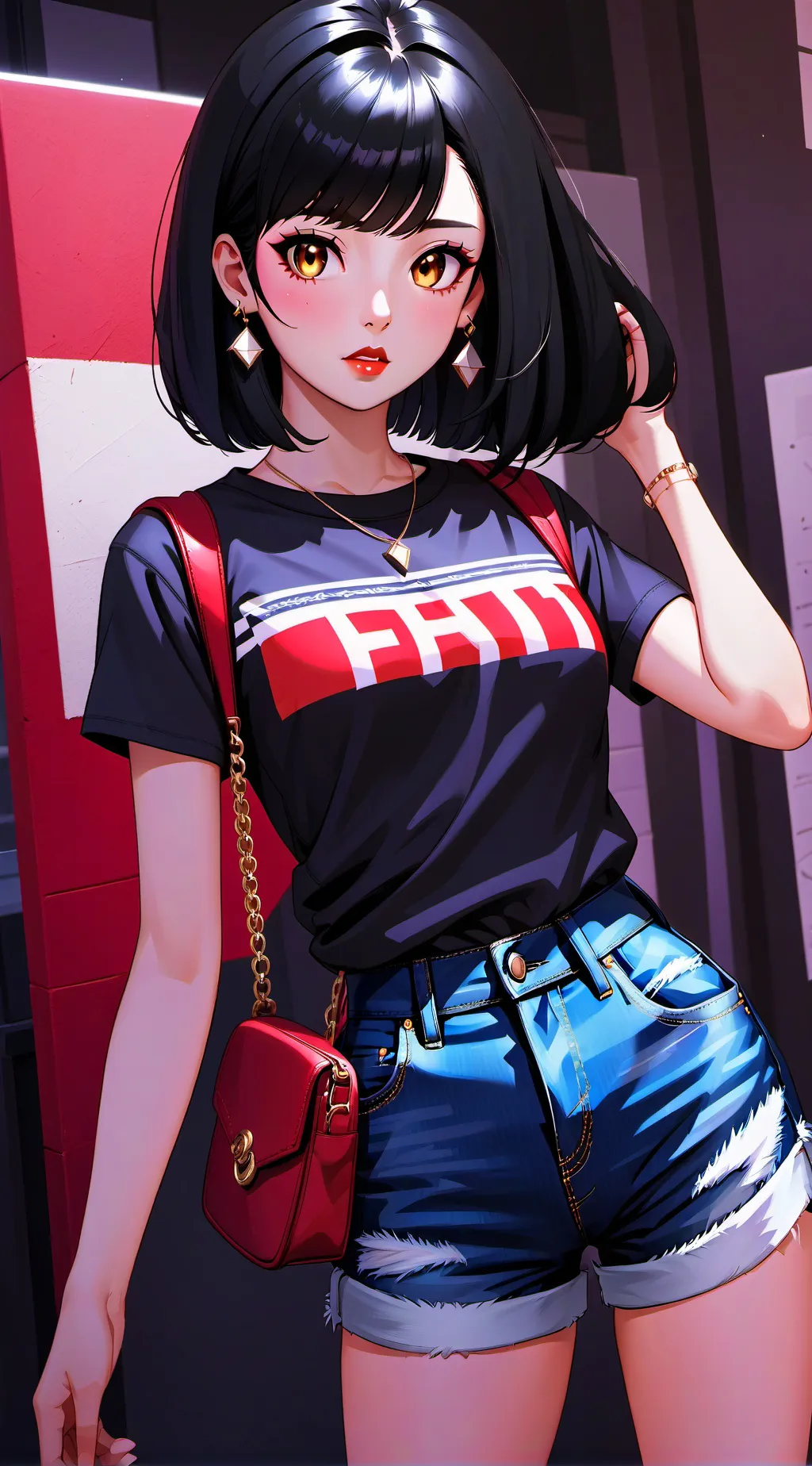 ai character: Sky background