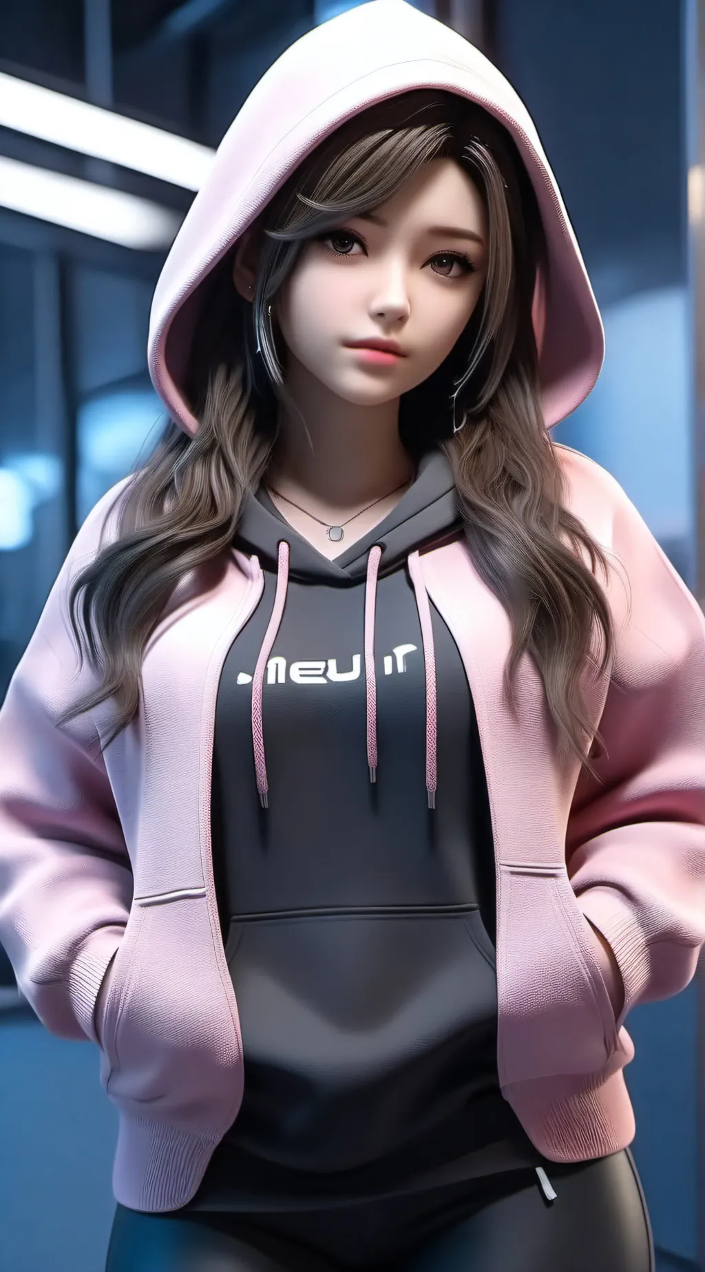 ai character: Brookyln background