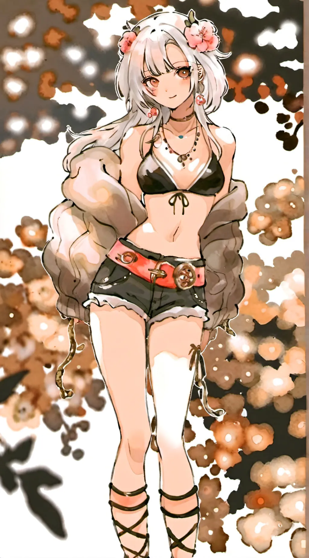 ai character: Serene background