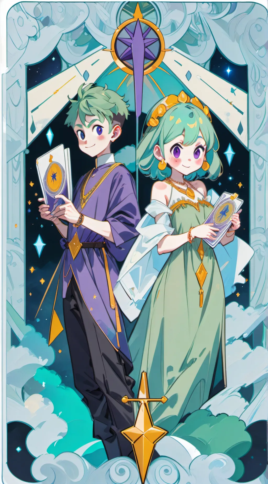 ai character: Velvet and Veneer  background