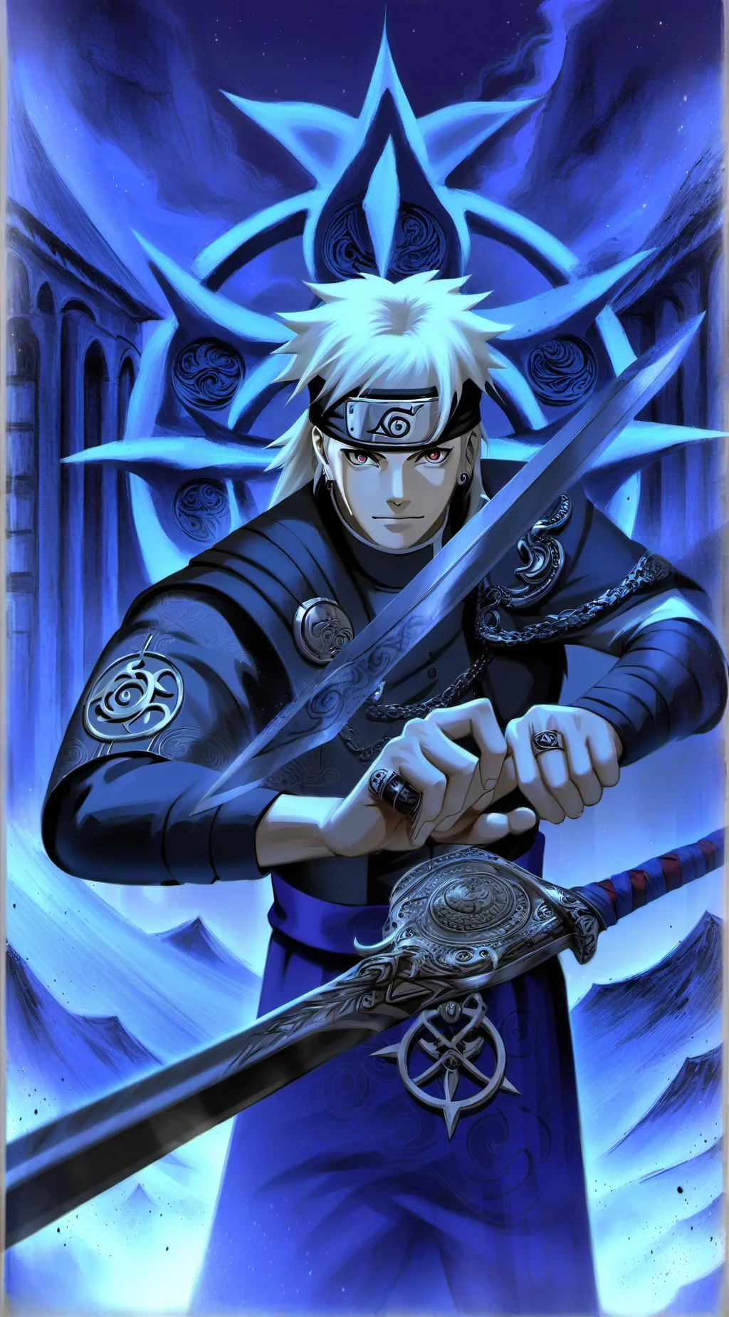 ai character: Naruto background