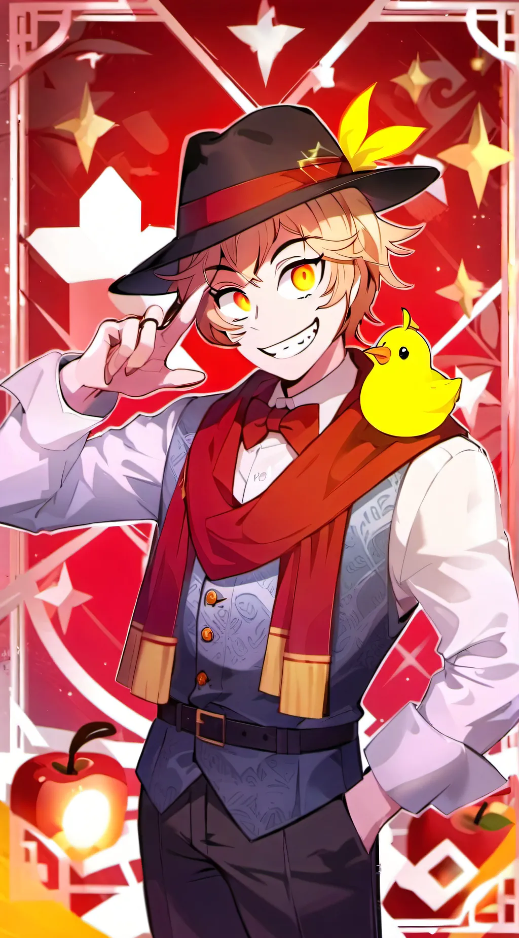 ai character: 🐍Luci👑 background