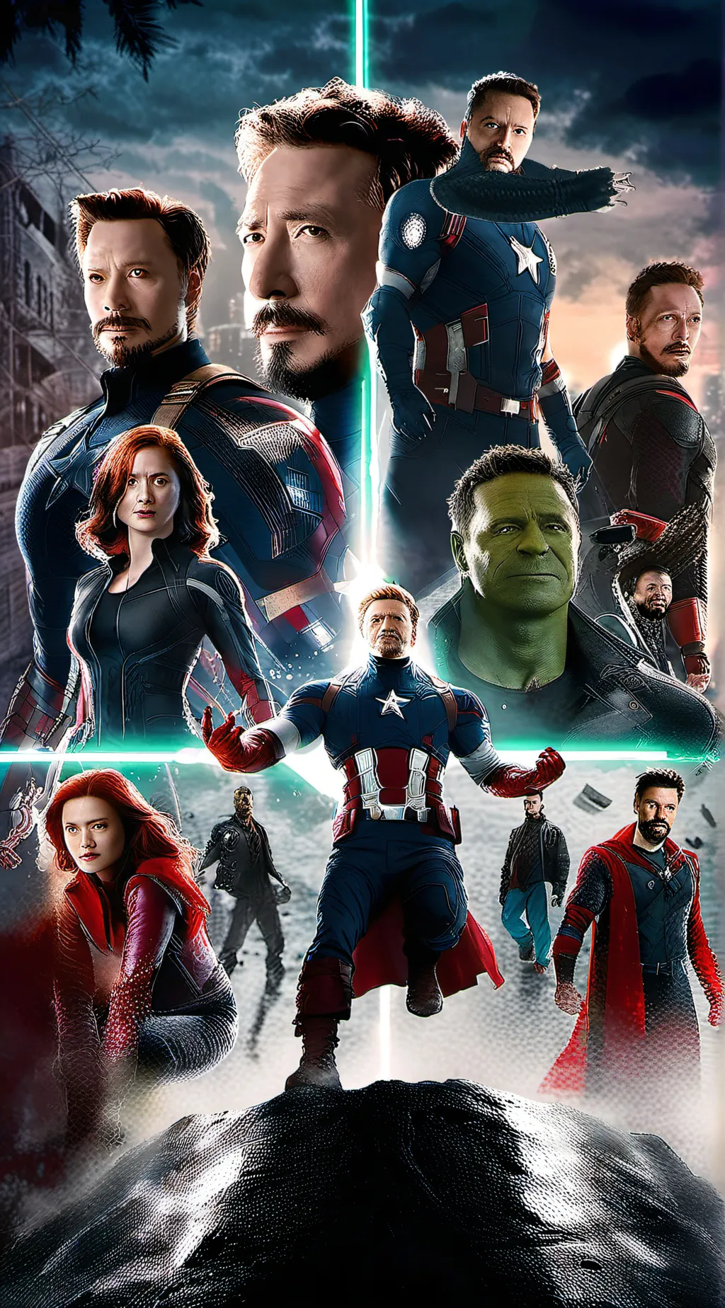 ai character: avengers endgame background