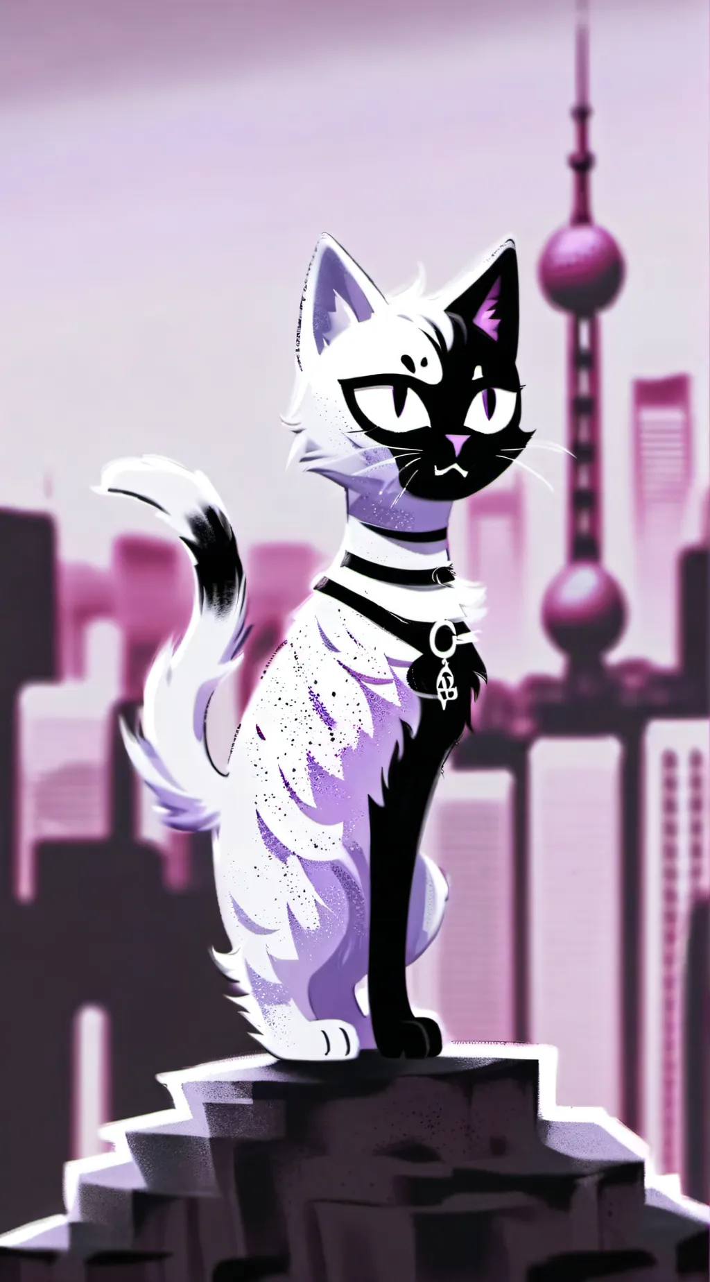 ai character: Moonlight  background