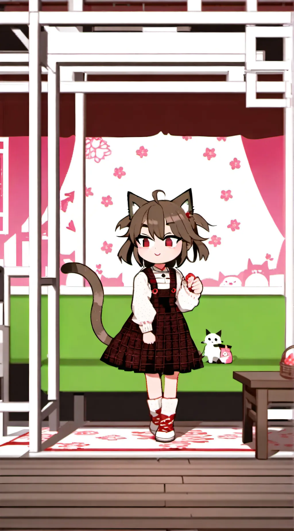 ai character: my gacha oc  background