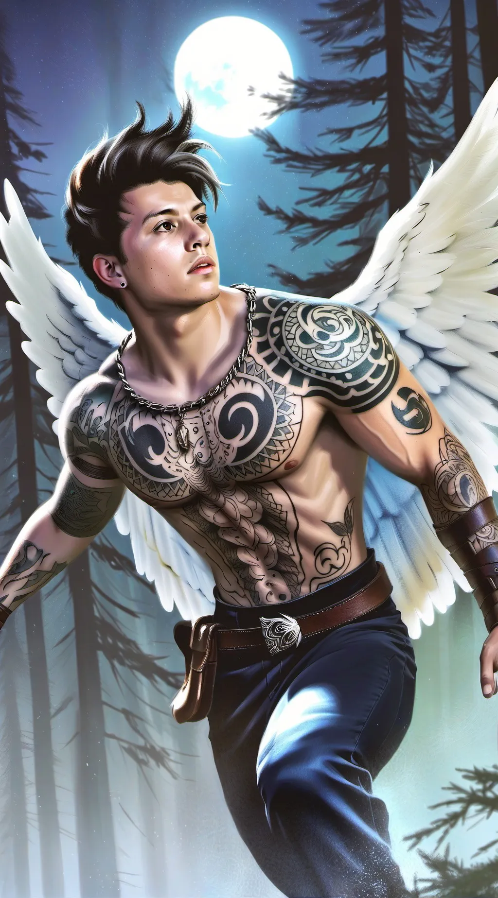ai character: Jacob  background