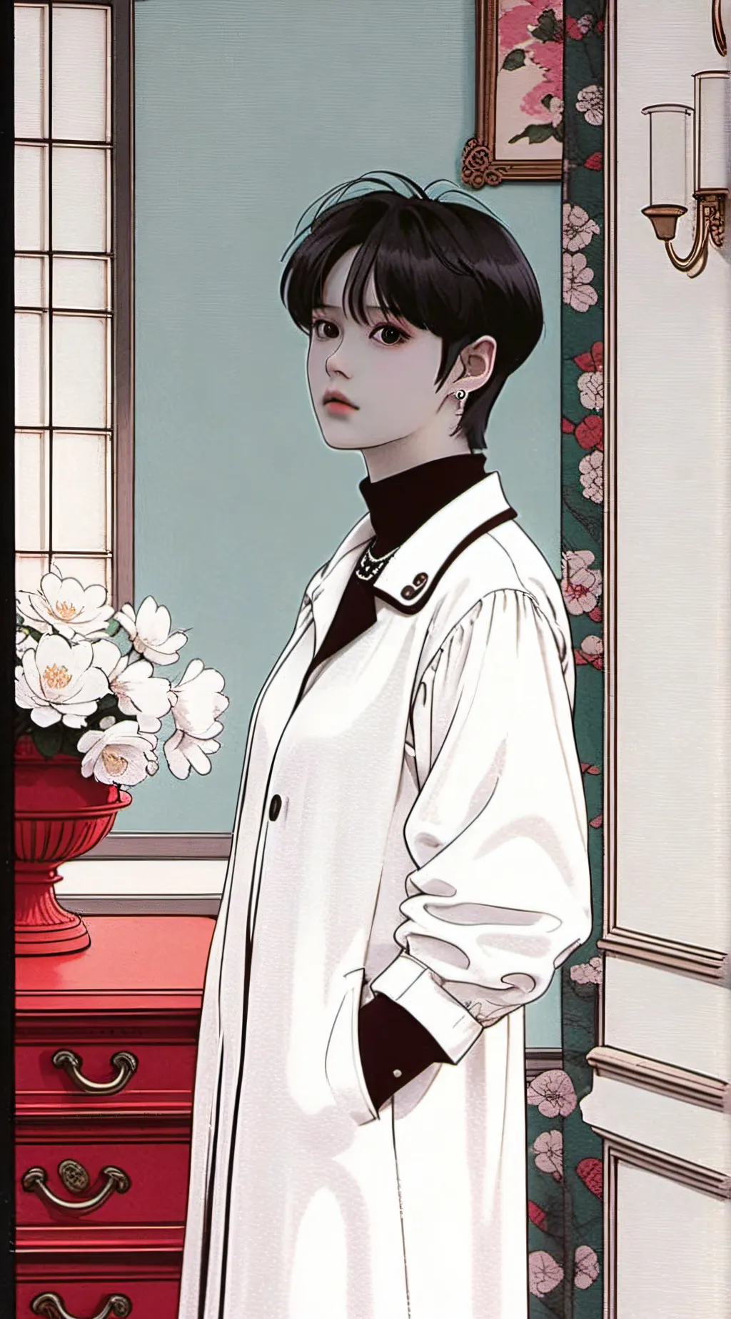 ai character: Stray kids❤️❤️ background