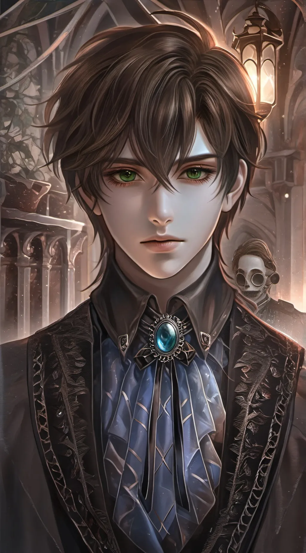 ai character: Manuel  background
