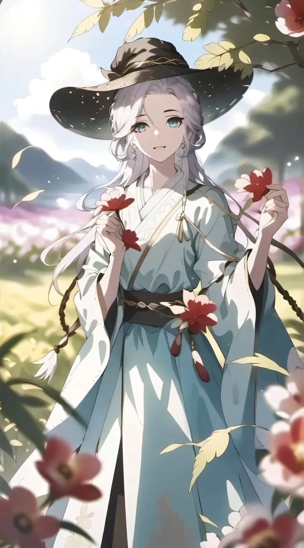 ai character: kite background