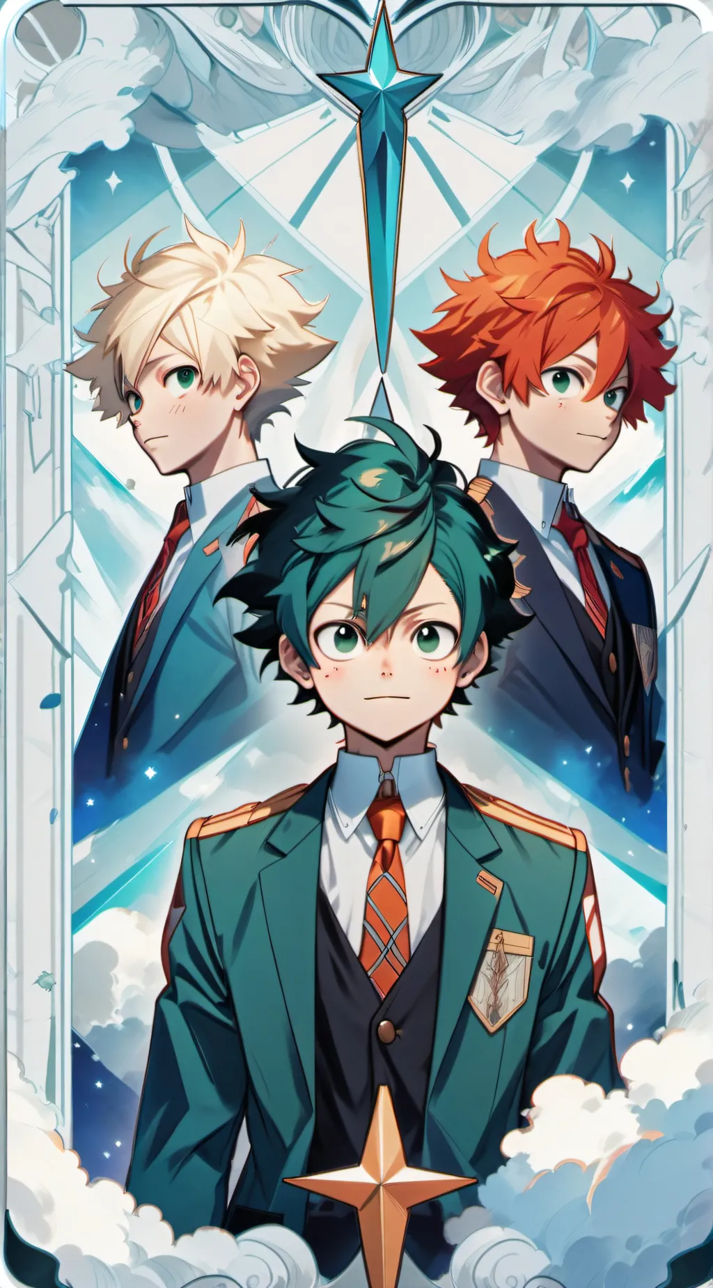 ai character: MHA Love Eyes❤️ background