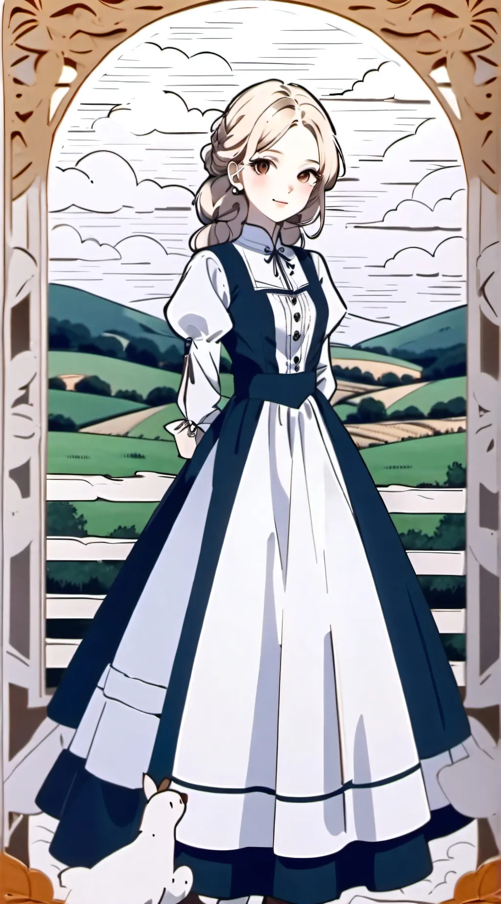 ai character: Katrina background