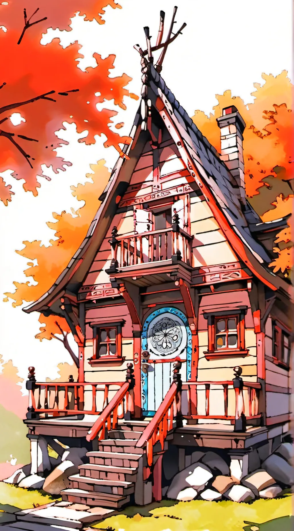 ai character: TOH in your house🌿 background