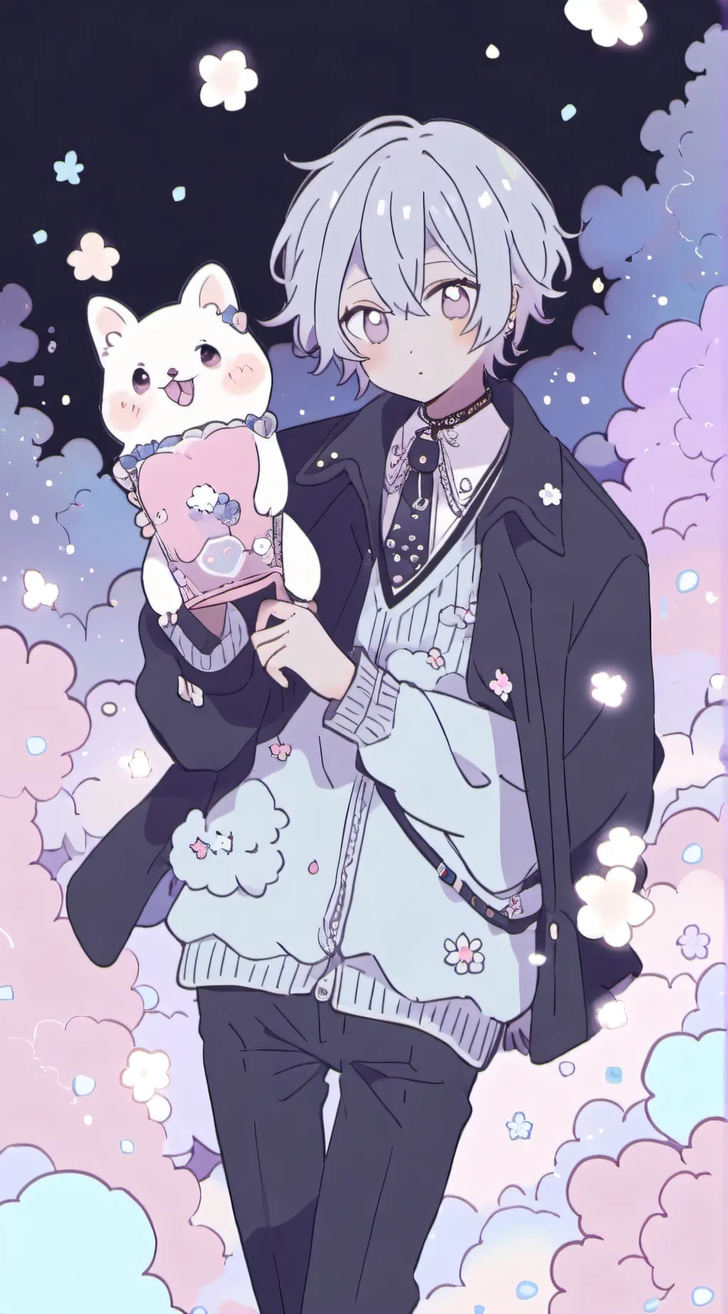 ai character: Enzø 🌹 background