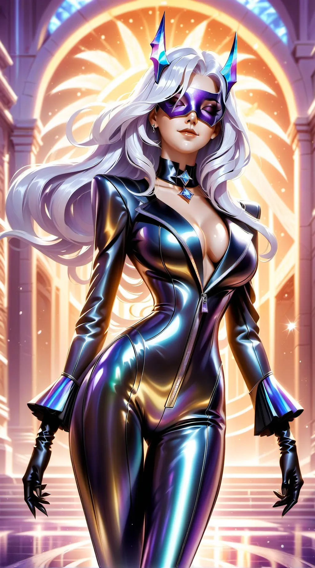 ai character: Felicia  background